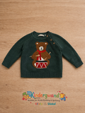 Baby Pullover mit Bär & Trommel – weich & warm