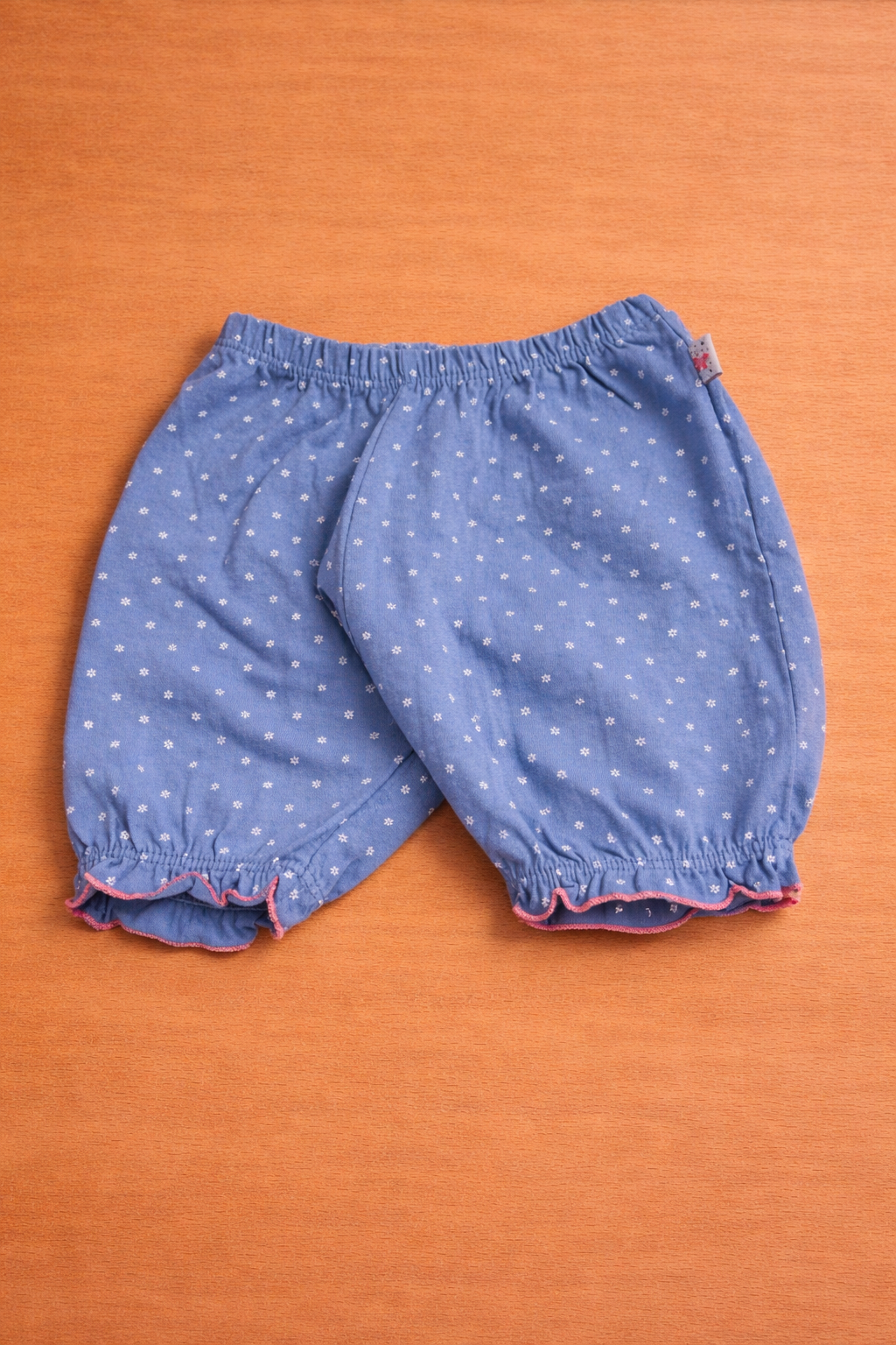 👖 Shorts blau gepunktet